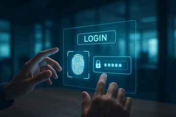 Biometric Login and Cybersecurity Authentication System
