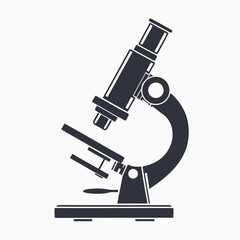 The single microscope with detailed elements stands ready for scientific exploration and discovery