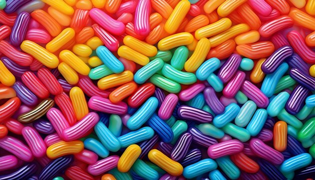 candy sprinkle texture background donut rainbow sprinkles pattern sweet color glaze banner