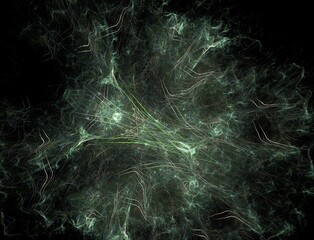 Imaginatory fractal abstract background Image