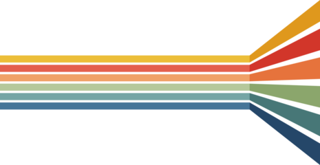 Retro Perspective Stripes