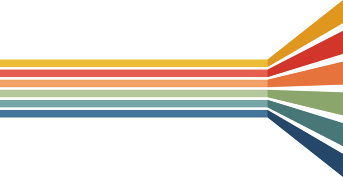 Retro Perspective Stripes