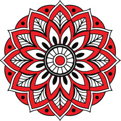 Mandala Pattern Stencil doodles sketch