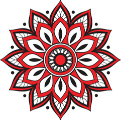 Mandala Pattern Stencil doodles sketch