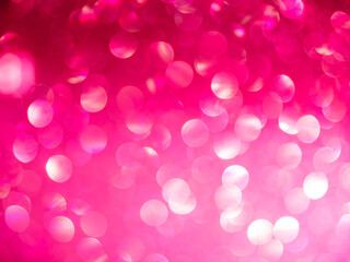 Pink blurred background with bokeh