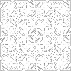 Simple line patterns. Digital design.Black and white pattern for web page, textures, card, poster, fabric, textile. Abstract Wallpaper with repeating shapes.