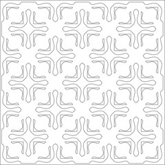 Simple line patterns. Digital design.Black and white pattern for web page, textures, card, poster, fabric, textile. Abstract Wallpaper with repeating shapes.