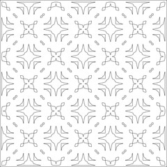 Simple line patterns. Digital design.Black and white pattern for web page, textures, card, poster, fabric, textile. Abstract Wallpaper with repeating shapes.