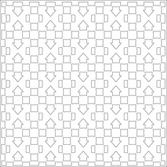 Simple line patterns. Digital design.Black and white pattern for web page, textures, card, poster, fabric, textile. Abstract Wallpaper with Repeating ornament.