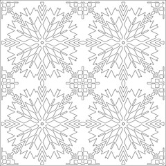 Simple line patterns. Digital design.Black and white pattern for web page, textures, card, poster, fabric, textile. Abstract Wallpaper with Repeating ornament.