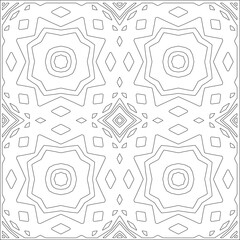 Simple line patterns. Digital design.Black and white pattern for web page, textures, card, poster, fabric, textile. Abstract Wallpaper with Repeating ornament.