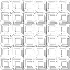 Simple line patterns. Digital design.Black and white pattern for web page, textures, card, poster, fabric, textile. Abstract Wallpaper with Repeating ornament.