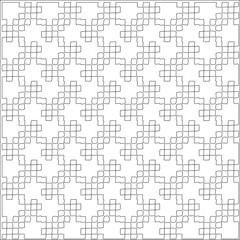 Simple line patterns. Digital design.Black and white pattern for web page, textures, card, poster, fabric, textile. Abstract Wallpaper with Repeating ornament.