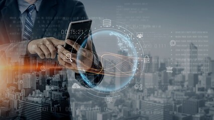 Global AI and data processing system enhances data, AI, and processing efficiency through digital...