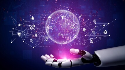 AI empowers the global AI network by enhancing global, AI, and network integration for worldwide...