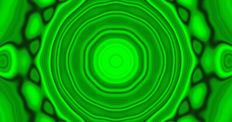Tunnel video vj loop creates a vibrant green visual experience with seamless motion and dynamic shapes throughout