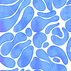 colorful watercolor abstract seamless texture background