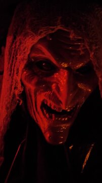 Cara terror&iacute;fica 