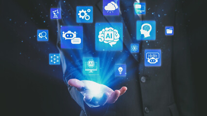 AI Assistant Brain Processor with LLM Technology, Big Data, Machine Learning, Generative AI for Business Support, Future Agentic AI Technology and Artificial Intelligence Prompt Engineering. Spire