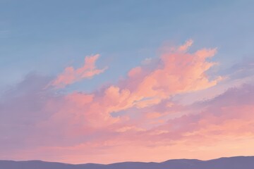 Obraz premium A dreamy and ethereal nature background