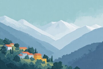 A person sleeping peacefully in a simple room