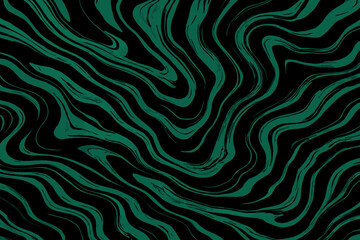 Emerald Marble Elegance. Abstract flow of vector illustration emerald green and black marble textures, sharp and bold patterns,