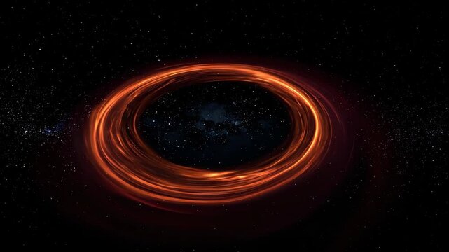 Stunning Black Hole Visualization Captures Cosmic Phenomenon in Space.
