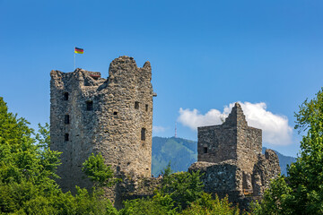 Laubenbergstein - Immenstadt - Allgäu - Burgruine - Mittelalter - Ritter - historisch - Gemäuer - Grünten