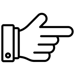 Obraz premium Hand Pointing