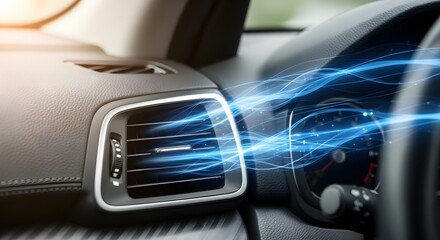 Car Air Conditioning Fresh Air Flow for Comfortable Driving Experience