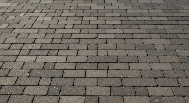 Textured background image showing interlocking stone pavers forming a uniform pattern suitable for graphic design and surface use, floor, mosaic, solid