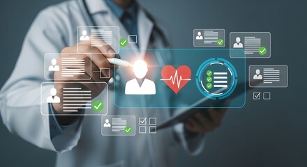 Digital Health Monitoring Technology with Medical Data Interface and Doctor Interaction in Clinical Environment