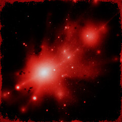 retro old film overlay effect, grunge scratch dust, red light leak, grain noise film distressed texture, flare on black background
