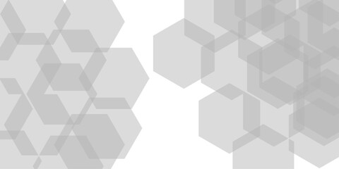 Abstract white and grey hexagons background. modern Vector illustration eps 10. abstract 3d hexagonal background with shadow. Vector illustration. Hexagonal honeycomb pattern background.