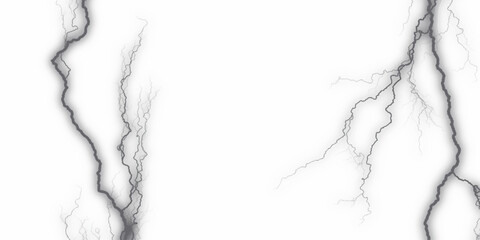 Gray marble texture abstract marble background. Vector marble pattern with blue cracks Lightning energy discharge effect isolated on transparent background for web design and illustrations. 