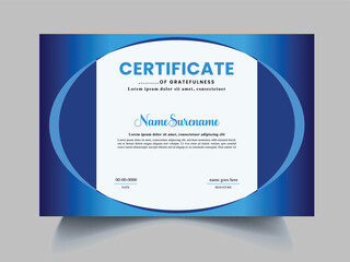 unique certificate design template
