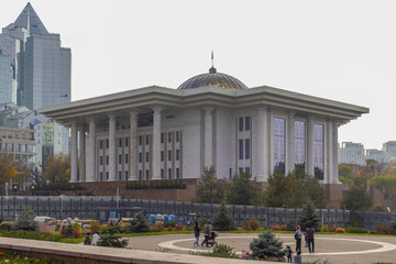 27 October 2025 Almatys new park, built on the site of the former presidential residence, Almaty City, Kazakhstan