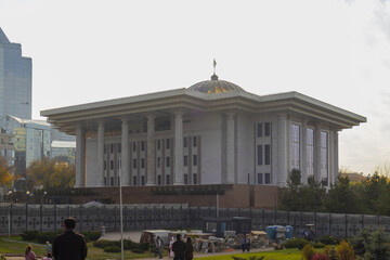 27 October 2025 Almatys new park, built on the site of the former presidential residence, Almaty City, Kazakhstan