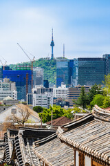 ソウル　北村韓屋村と南山タワー