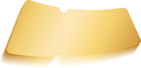 Golden Fly Voucher PNG Decorative for Promotion and Marketing