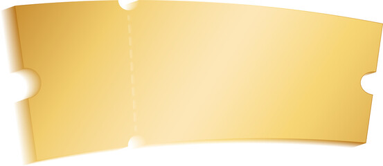 Golden Fly Voucher PNG Decorative for Promotion and Marketing