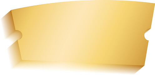 Golden Fly Voucher PNG Decorative for Promotion and Marketing