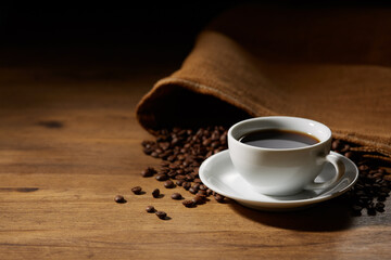ホットコーヒー　イメージ