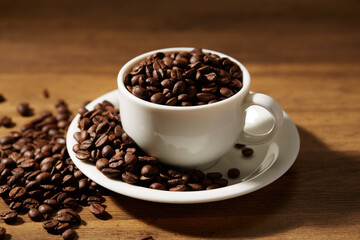 ホットコーヒー　イメージ