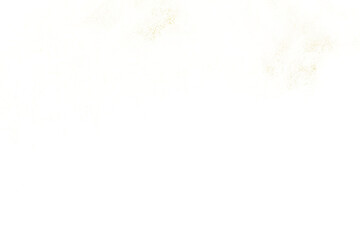 Abstract textured background with dark black center and golden brown organic brush strokes isolated on transparent background