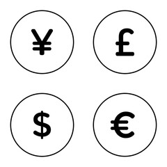 Business Currency Dollar icon pack symbols Money Logo