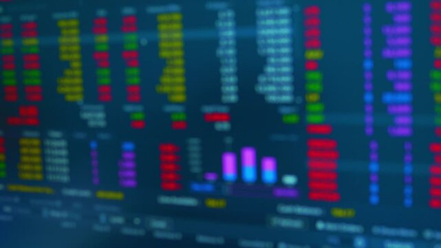 Blur Chart graph stock market finance growth candle stick forext trade online share market technical sel buy investment exchange price data marketing diagram management currency index digital