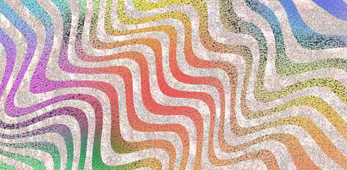 Light Grunge Rainbow Stripes Abstract Texture Background Set