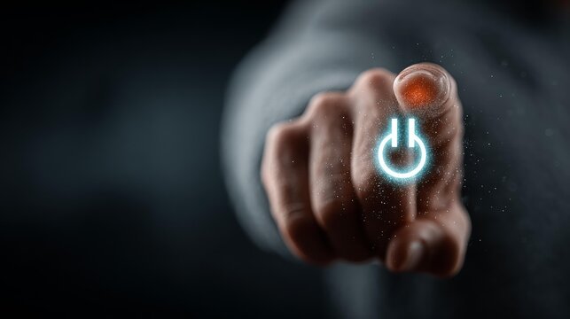 Activating Digital Power with Finger Touch Control