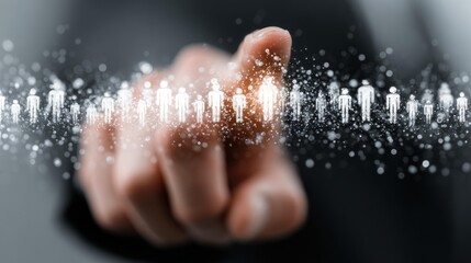 Selecting the Right Talent From a Digital Crowd Through Technology